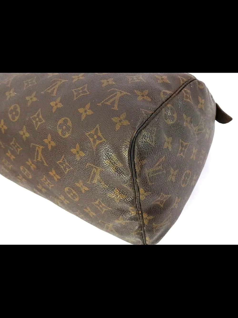 Louis Vuitton Brown Monogram Canvas Speedy Handbag